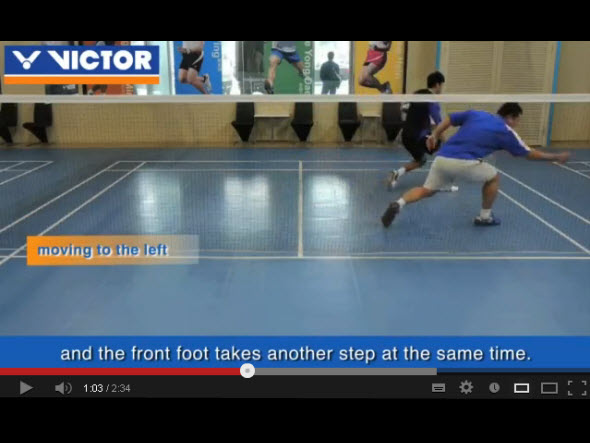 Basic footwork 2 : six point footwork-footwork for moving left and right